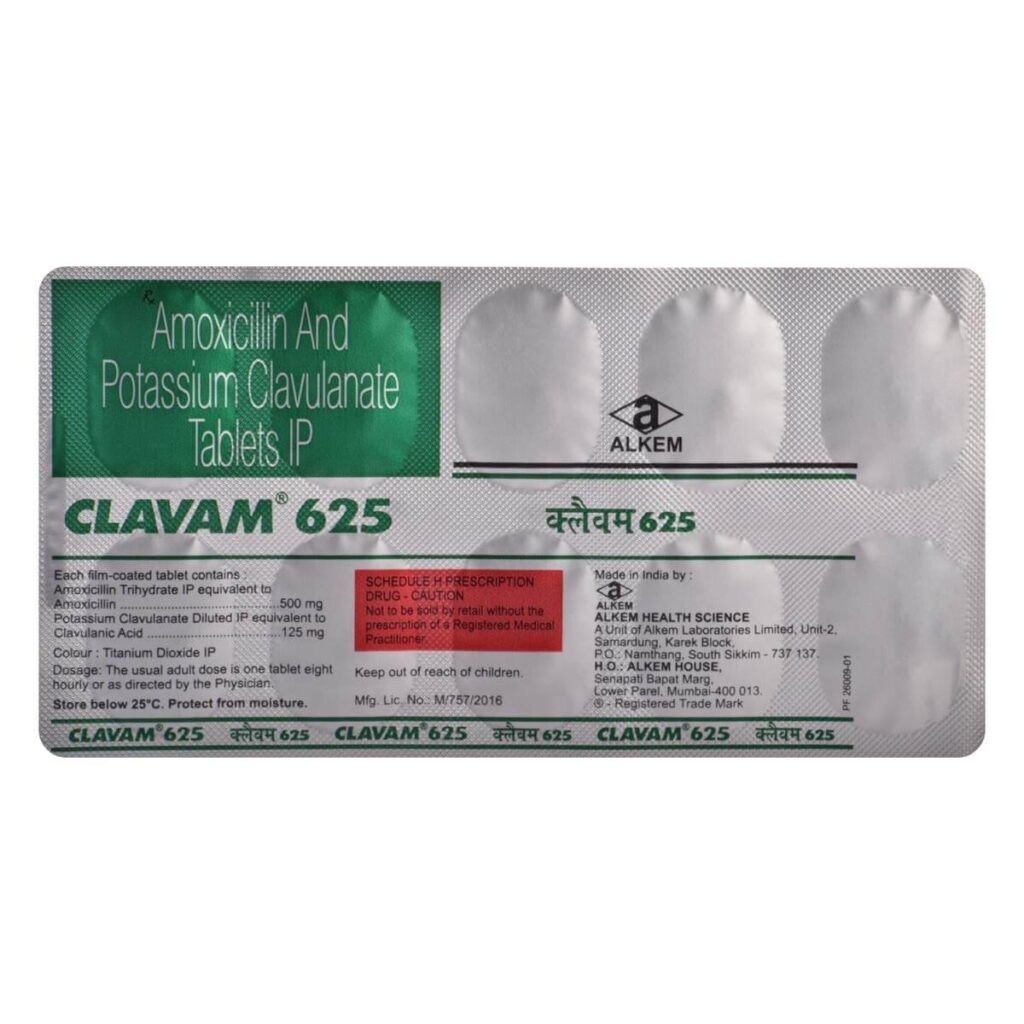 Clavam 625 Tablet Uses in Hindi