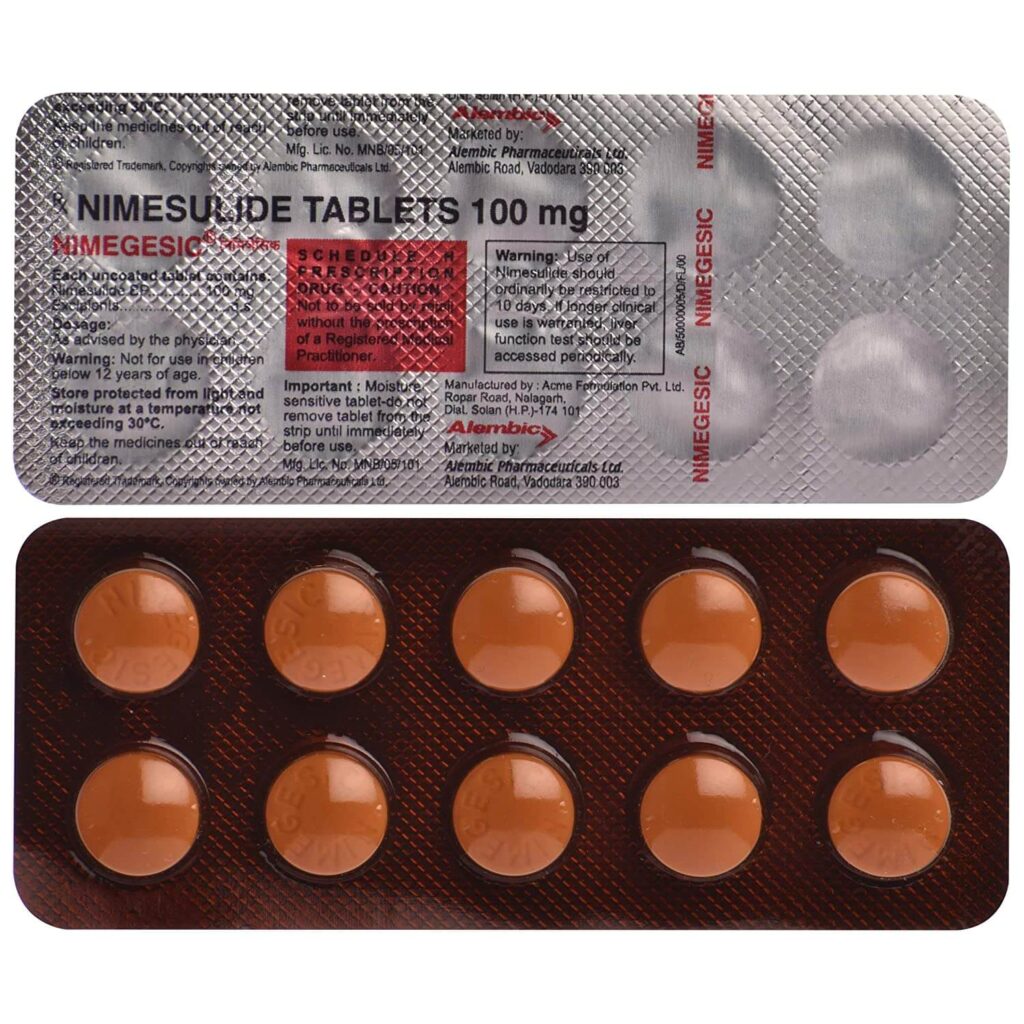 Nimesulide Tablet Uses In Hindi 
